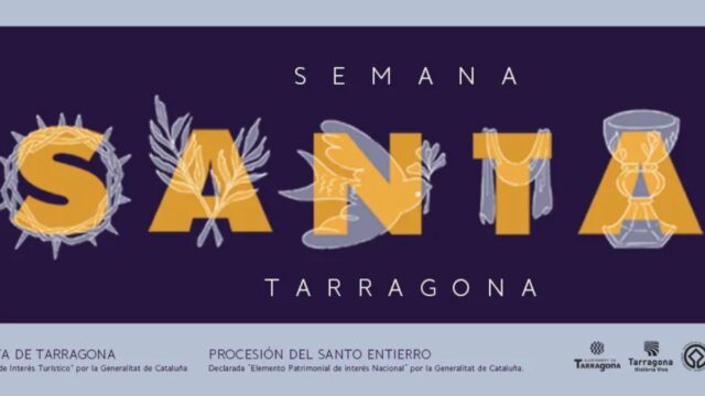 Cartell de la Setmana Santa a Tarragona al 2026 (Tarragona Turisme)
