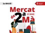 La segona edició del Mercat de segona mà a Amposta, amb 80 parades, se celebrarà aquest dissabte
