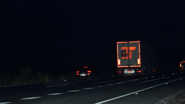Imatge del conductor detectat a 237 km_h en una via limitada a 120 km_h a l’Aldea (Mossos d'Esquadra)